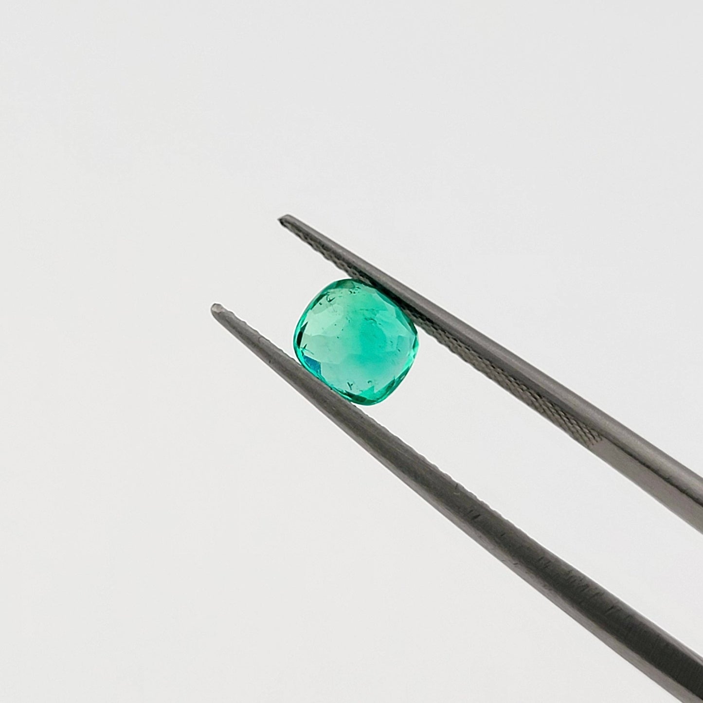 1.19 Ct. Cushion - Colombian Emerald - Emeralds Expert