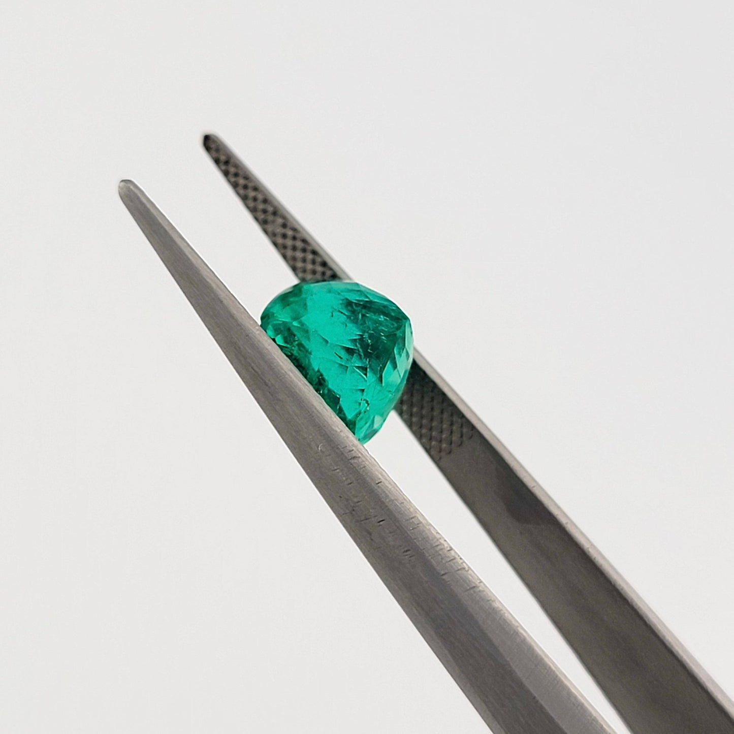 2.12 Ct. Cushion - Colombian Emerald - Emeralds Expert