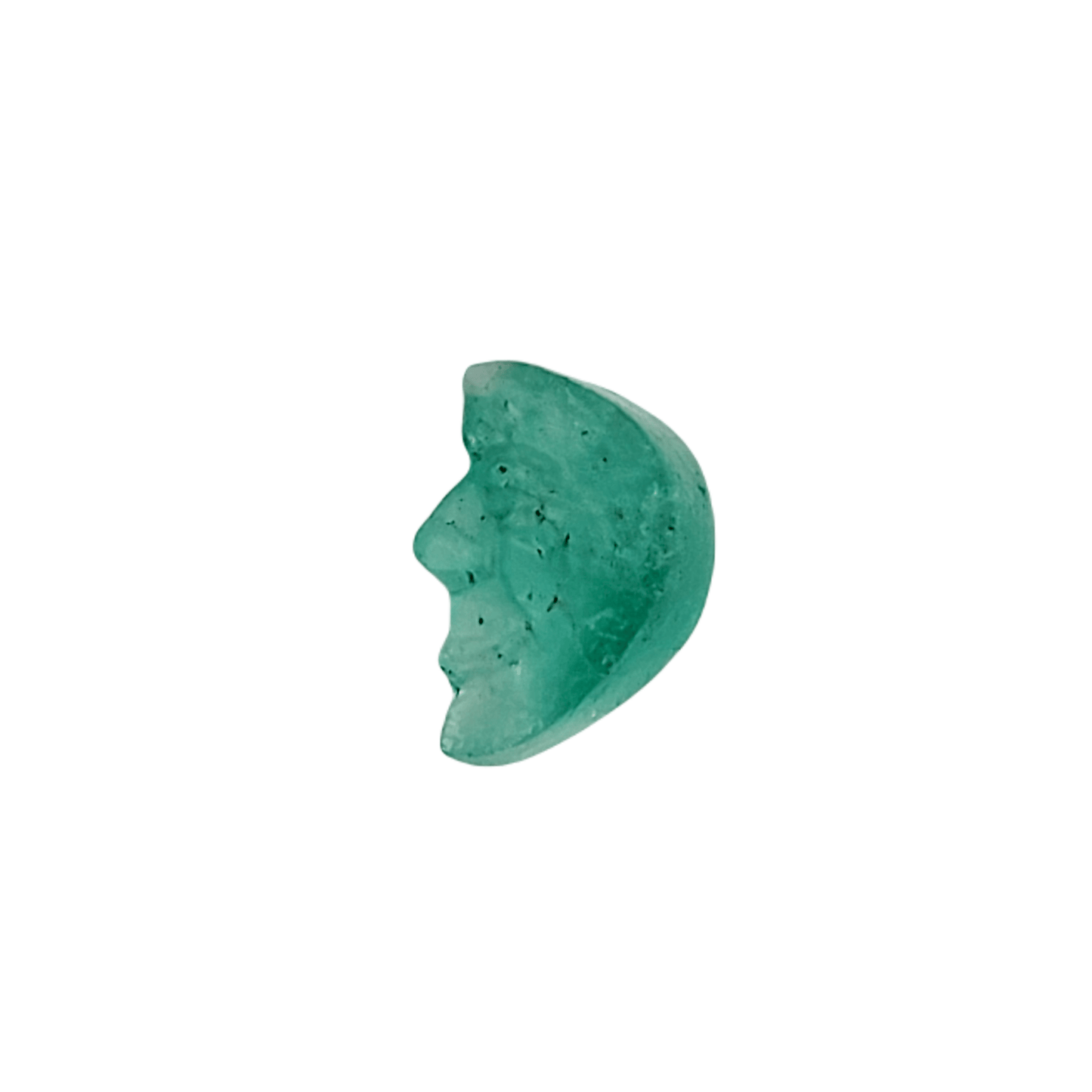 5.9 Ct. Hand - Crafted Moon - Emeralds Expert