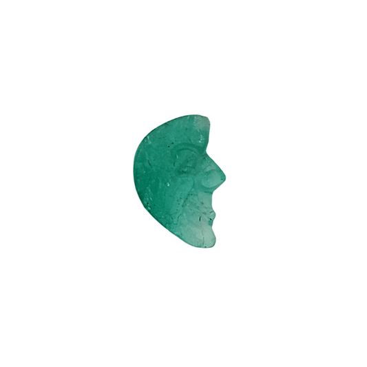 5.9 Ct. Hand - Crafted Moon - Emeralds Expert