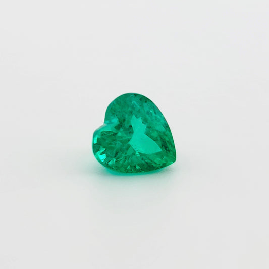 2.22 Ct. Heart - Colombian Emerald