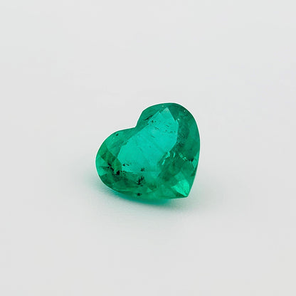 2.11 Ct. Heart - Colombian Emerald